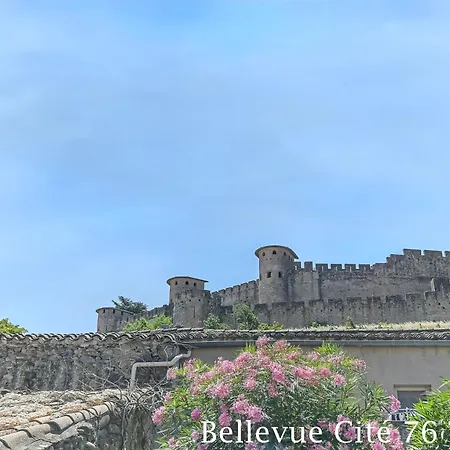 Les Bellevue Cite Trivalle, Cite 500M, Free Private Car Park On Demand, Free Public Car Park 200M, Aircon, Wifi, Cite View Terrace * カルカソンヌ